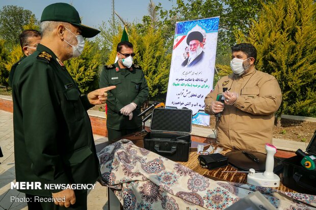 IRGC unveils device for smart detection of COVID-19