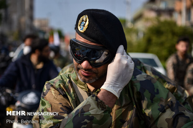 Tehran’s IRGC staging bio-defense drill 