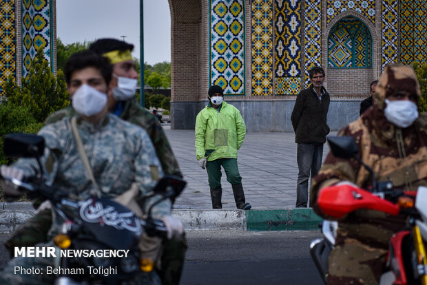 Tehran’s IRGC staging bio-defense drill 