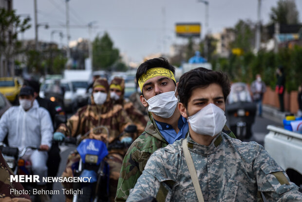 Tehran’s IRGC staging bio-defense drill 