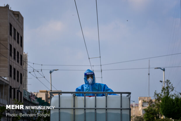 Tehran’s IRGC staging bio-defense drill 