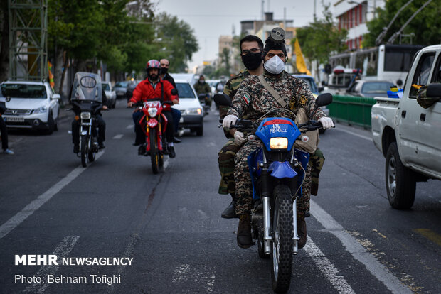 Tehran’s IRGC staging bio-defense drill 