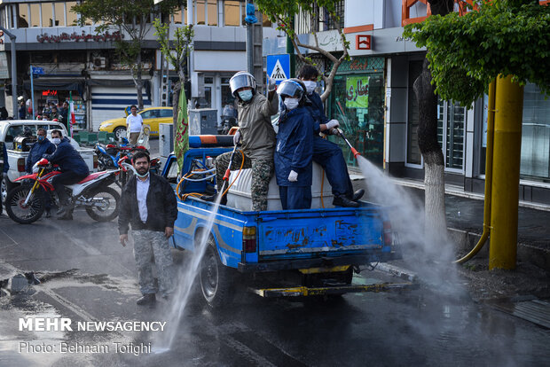 Tehran’s IRGC staging bio-defense drill 