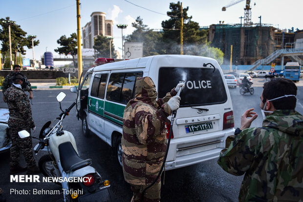 Tehran’s IRGC staging bio-defense drill 