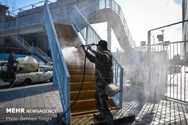 Tehran’s IRGC staging bio-defense drill 