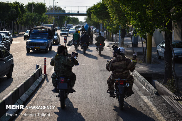 Tehran’s IRGC staging bio-defense drill 