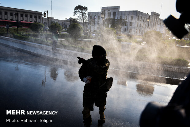 Tehran’s IRGC staging bio-defense drill 