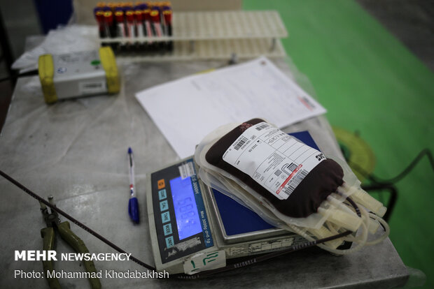 اهدای خون کارکنان ارتش