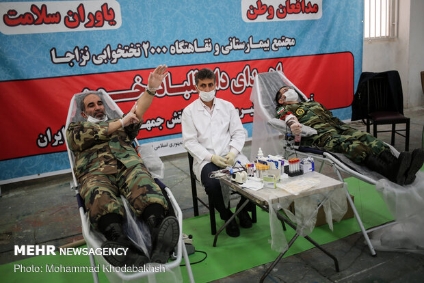 Army Ground Force’s blood donation