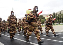 Iran Army holds health service parade on National Day