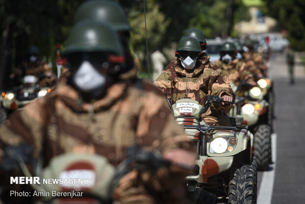 روز ملی ارتش در شیراز