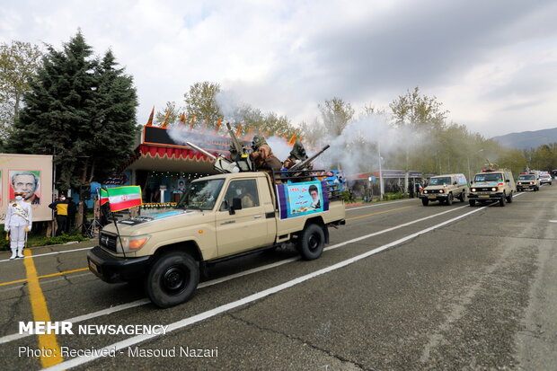 Army’s “Service Parade” in Tehran