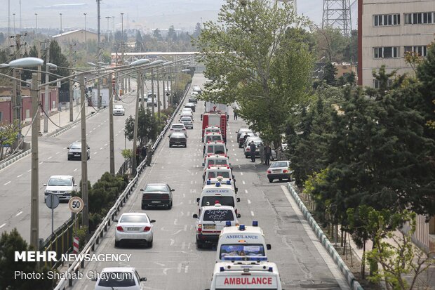 Army’s “Service Parade” in Tehran