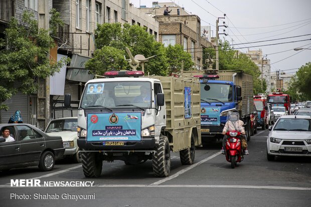 Army’s “Service Parade” in Tehran