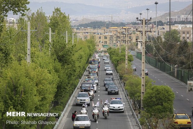 Army’s “Service Parade” in Tehran