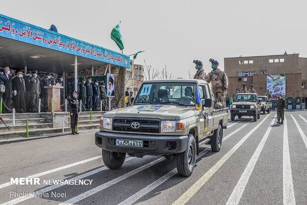 Iranian Army’s parades in provinces