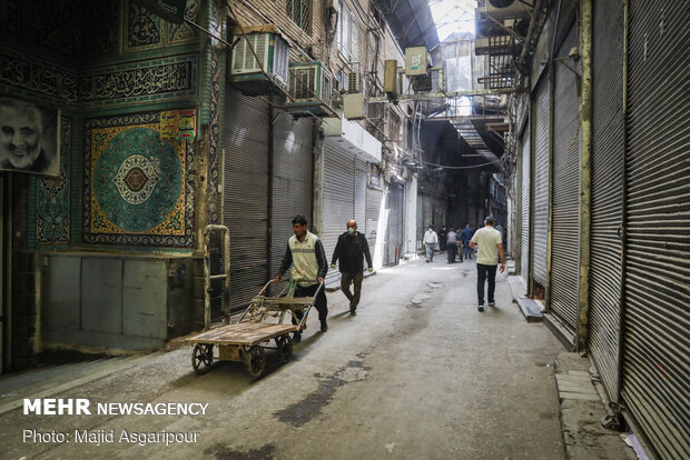 Tehran Grand Bazaar remains closed amid outbreak