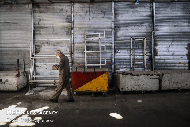 Tehran Grand Bazaar remains closed amid outbreak