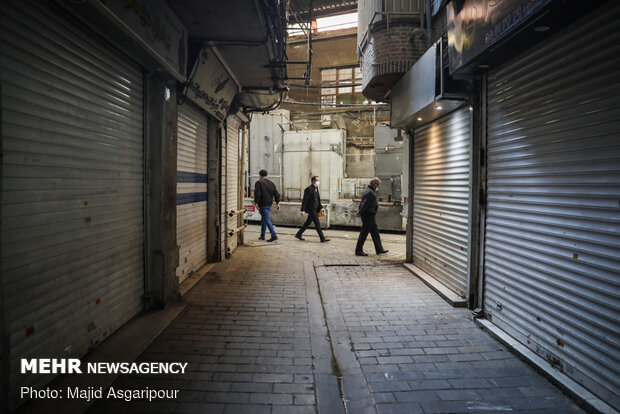 Tehran Grand Bazaar remains closed amid outbreak