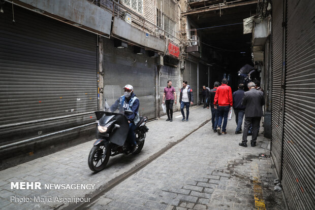 Tehran Grand Bazaar remains closed amid outbreak