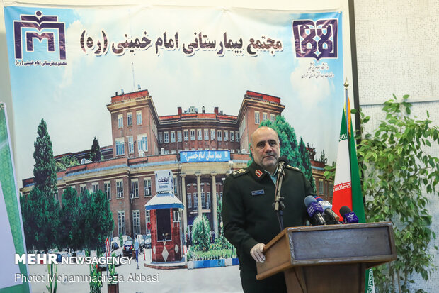 Police chief lauds medical staff of Imam Khomeini (RA) Hospital on ‘Health Week’