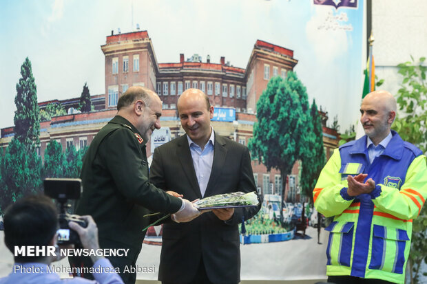 Police chief lauds medical staff of Imam Khomeini (RA) Hospital on ‘Health Week’