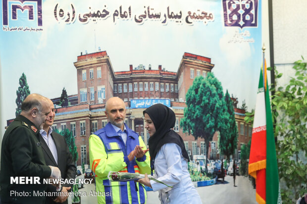 Police chief lauds medical staff of Imam Khomeini (RA) Hospital on ‘Health Week’