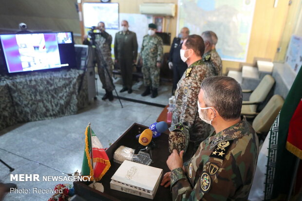 Unveiling ceremony of 2 Iranian radar systems