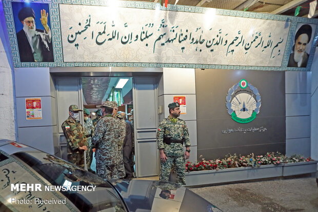 Unveiling ceremony of 2 Iranian radar systems