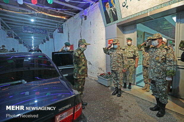 Unveiling ceremony of 2 Iranian radar systems