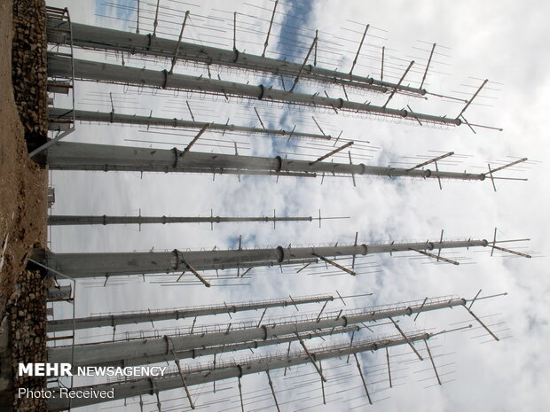 Unveiling ceremony of 2 Iranian radar systems