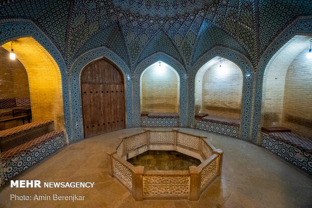 Empty mausoleum of Saadi Shiraz amid COVID-19 pandemic 