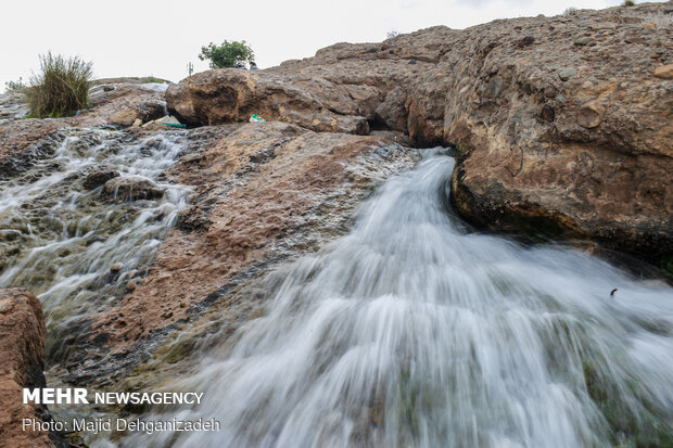 Historical Gharbalbiz Spring in Yazd