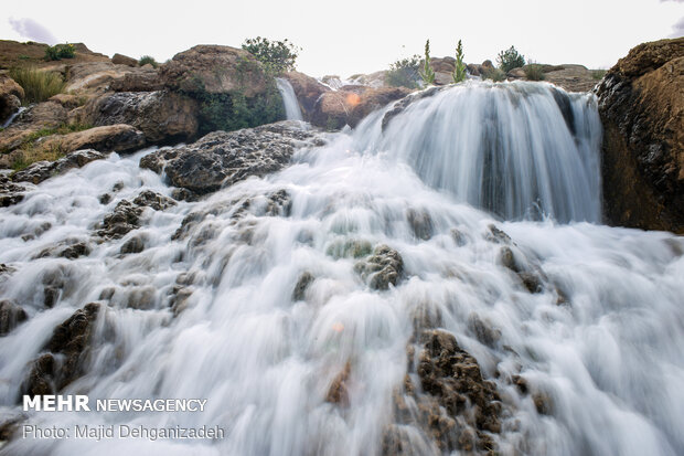 Historical Gharbalbiz Spring in Yazd