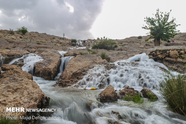 Historical Gharbalbiz Spring in Yazd