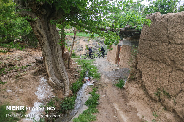 Historical Gharbalbiz Spring in Yazd