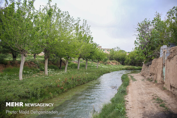 Historical Gharbalbiz Spring in Yazd