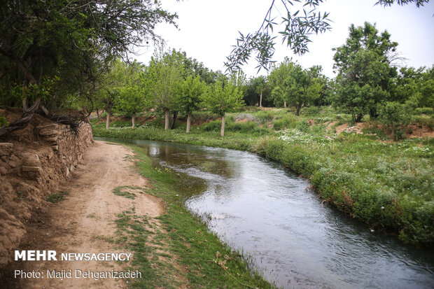 Historical Gharbalbiz Spring in Yazd