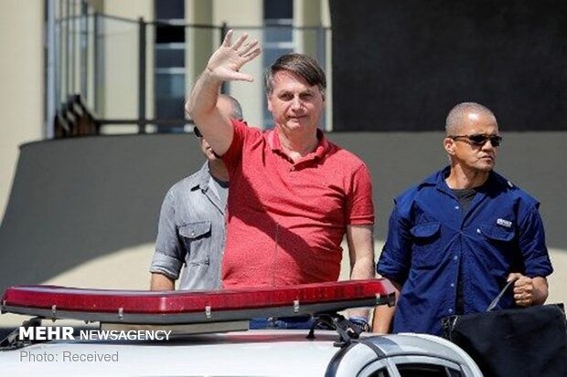 همراهی رئیس جمهور برزیل با اعتراضات علیه قرنطینه