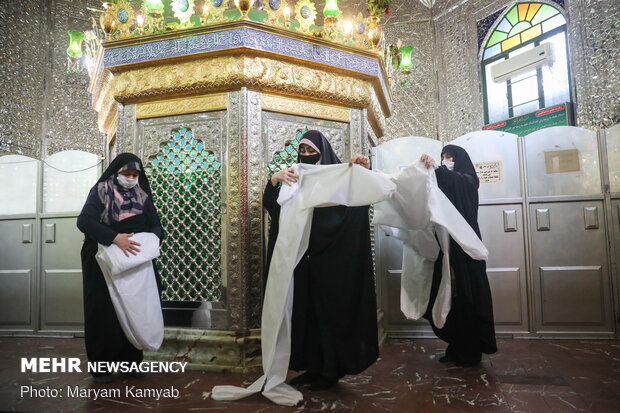 تہران میں امامزادوں عبداللہ اور زید کے مزاروں پر جہادی کیمپ قائم