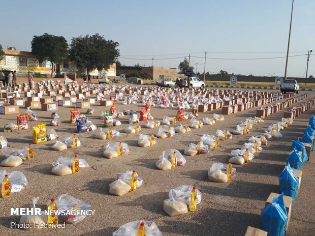 Livelihood assistance packages distributed in Khuzestan