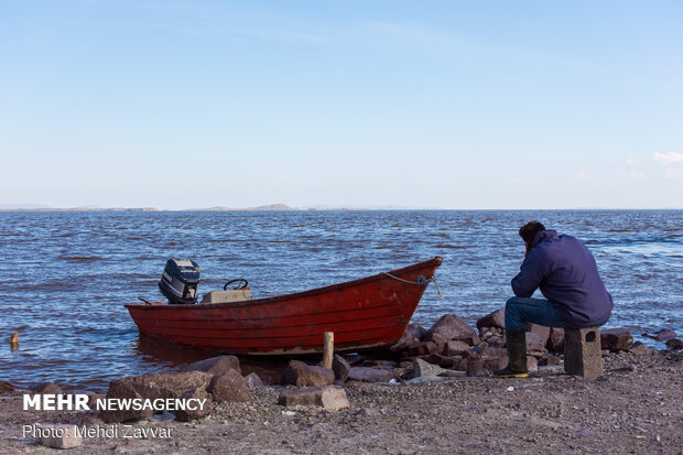 Mother nature nourishing Lake Urmia