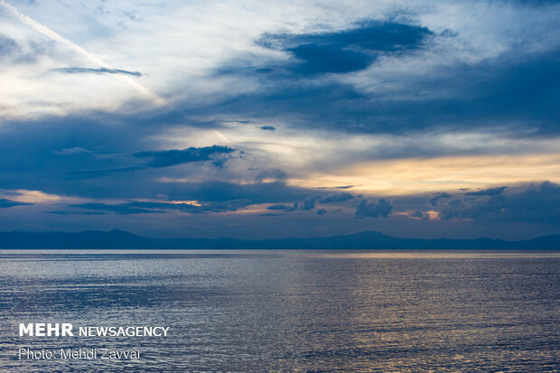 Mother nature nourishing Lake Urmia