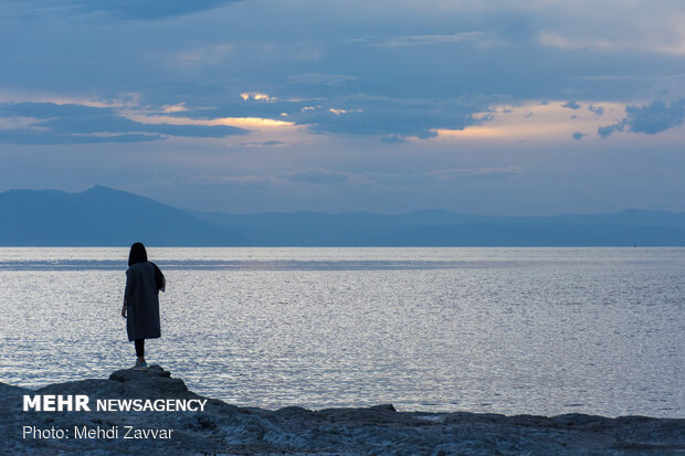 Mother nature nourishing Lake Urmia