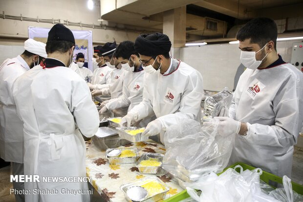 نیازمندوں کے لئے 313 مہدوی آشپز خانے غذا پکانے کے لئے آمادہ