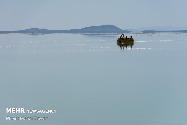 Mother nature nourishing Lake Urmia