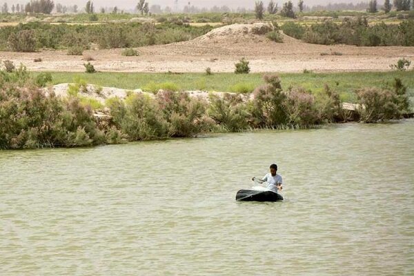 باتلاق جازموریان آبگیری شد