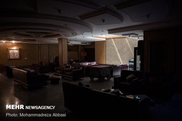 Empty hotel rooms in Iran under Covid-19 panemic