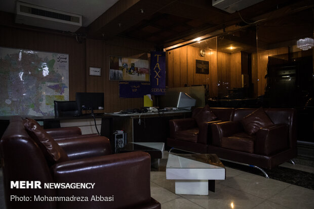 Empty hotel rooms in Iran under Covid-19 panemic