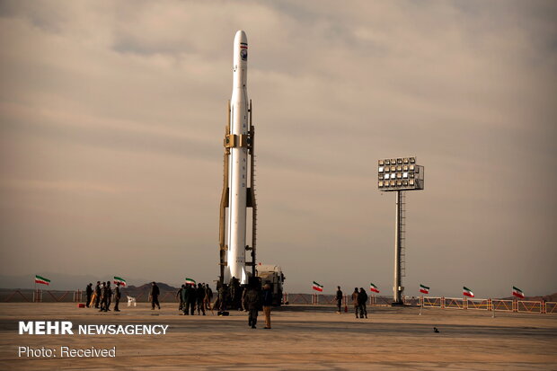 Widespread media coverage of IRGC’s satellite launch 